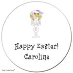 Sugar Cookie Gift Stickers - Easter Bunny